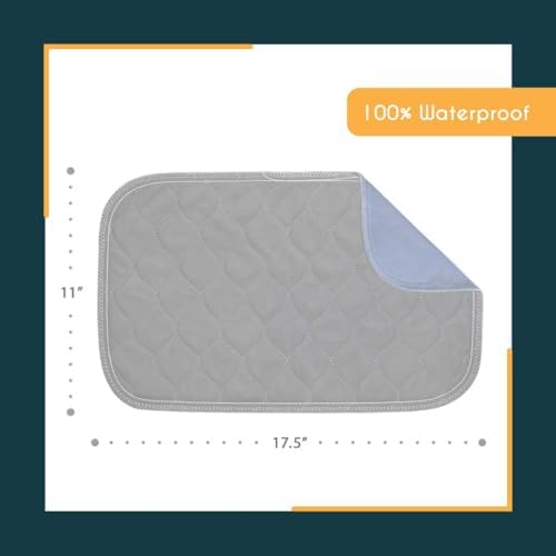 rocket & rex Washable Cat & Dog Carrier Pad, Reusable Liner Insert - Image 6