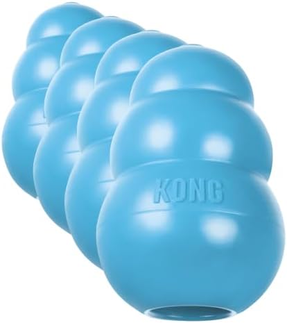 KONG Puppy - Natural Teething Rubber Chew Toy by KONG