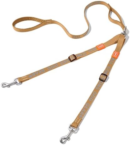 HOWGO Double Dog Leash, Tangle-Free 360 Swivel by HOWGO