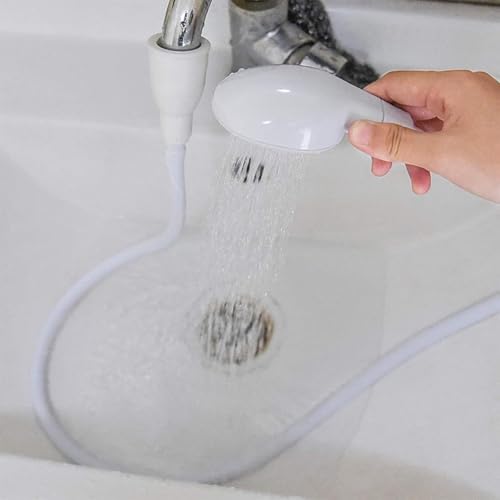 13.12ft Sink Hose Faucet Sprayer Handheld Shampoo Shower - Image 2