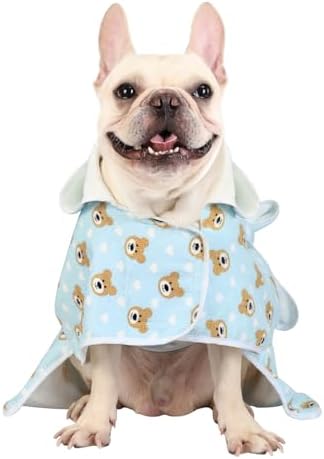 HDE Hooded Dog Bathrobe Quick Dry Towel Wrap - Image 4
