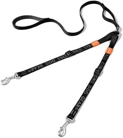 HOWGO Double Dog Leash, Tangle-Free 360 Swivel by HOWGO