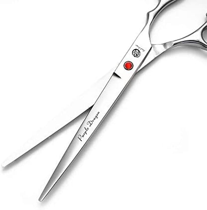 Purple Dragon 8" Sharp Edge Hair Cutting Shears - Image 3