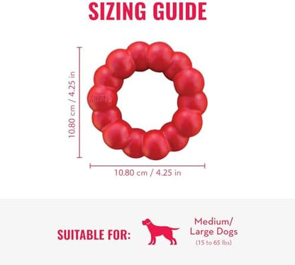 KONG Ring - Natural Rubber Ring Toy - Image 3