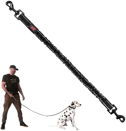 Add-On Accessory Large Size Bungee Leash Extension | Extends Hands Free Leashes by TuffPupper