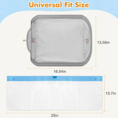BKNOOU 2 Pack Self Cleaning Litter Box Waterproof Pads - Image 5