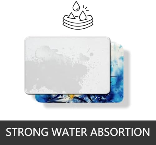 Manfei Pixelated Bath Mats, 16Wx24L Inches - Image 5