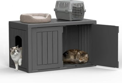 Hidden Cat Litter Box, Cat House by OutdoorLivingPerfected