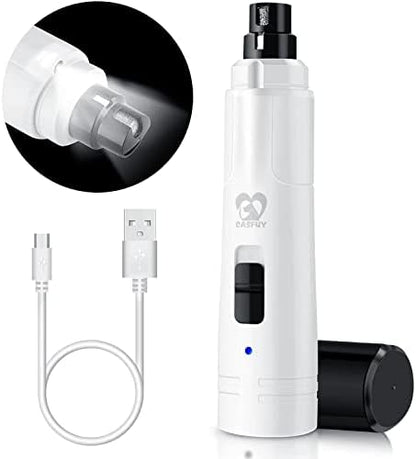 Casfuy Dog Nail Grinder with LED Light by casfuy