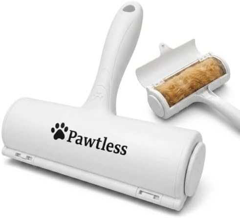Pet Hair Remover Roller for Couch, Furniture & Carpet – Reusable Dog and Cat by Pawtless