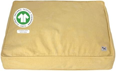 Molly Mutt Yellow Dog Bed Cover, Non-Toxic & 100% Cotton by MollyMutt