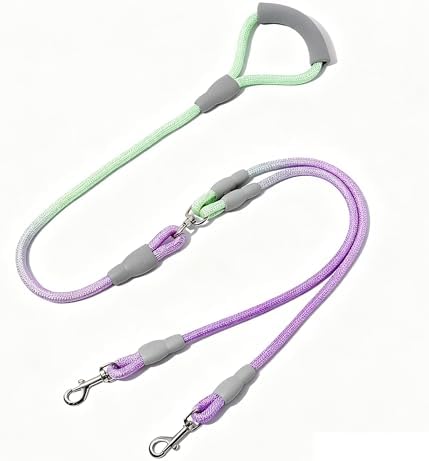 Double Dog Leash for Two Dogs Walking & Training Trangle Free by Unknown