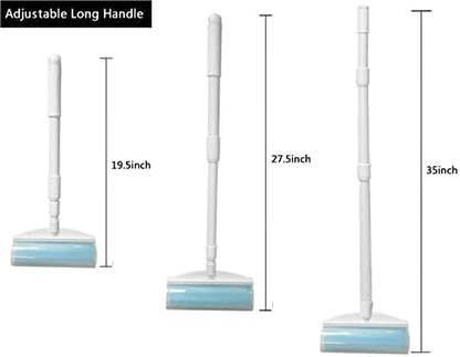 8 Inch Reusable Large Lint Roller, Washable Sticky Pet Hair Remover - Image 2