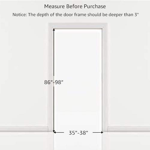 unipaws 86" High Extra Tall Cat Gate, Auto Closing and No Drilling - Image 7