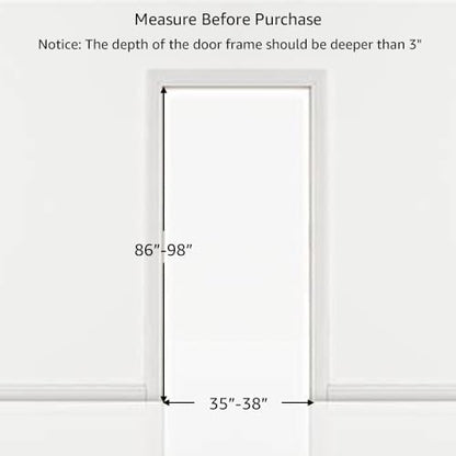 unipaws 86" High Extra Tall Cat Gate, Auto Closing and No Drilling - Image 7