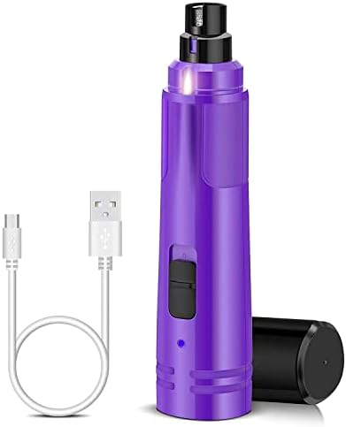 Casfuy Dog Nail Grinder with LED Light by casfuy