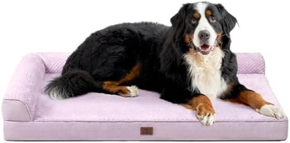 EHEYCIGA Memory Foam Dog Bed, Extra Large Size Orthopedic Dog Bed by EHEYCIGA