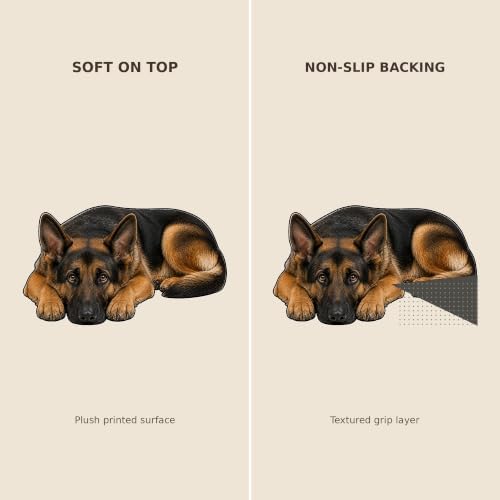 3D Realistic Dog Shaped Bath Mat & Floor Rug - Image 5