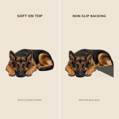 3D Realistic Dog Shaped Bath Mat & Floor Rug - Image 5