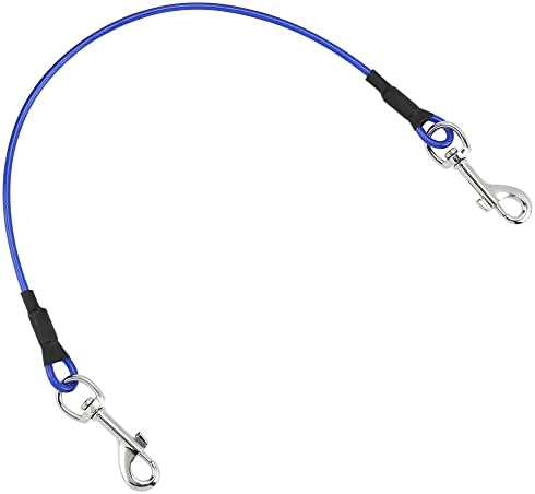 Pet Dog Car Seat Belt Restraint, Chew Proof Dog Vehicle Safety Tether Cable by Mogoko