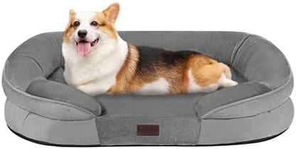 Dwanton Orthopedic Waterproof Medium Dog Bed Sofa, Gel Memory Foam by DWANTON