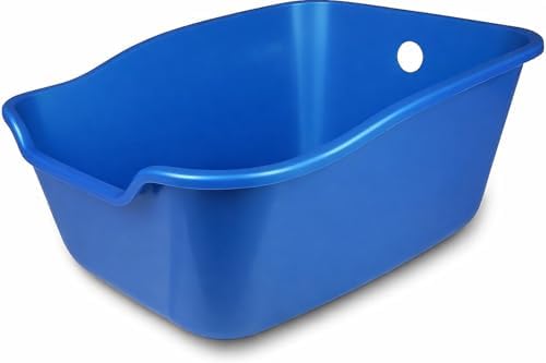 Pureness Giant High Sides Cat Litter Pan, Colors May Vary.Packaging May Vary by Triplenet+Pricing