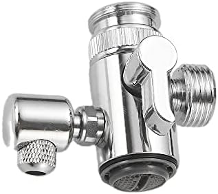 Faucet Diverter Valve with Aerator, 3-Way Diverter Valve by Weirun