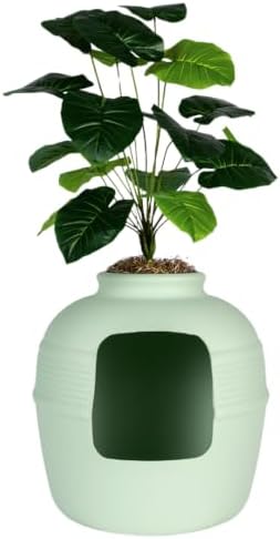 Good Pet Stuff Original Hidden Litter Box Planter, Decorative Cat Litter by TheGoodPetStuffCompany