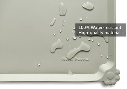 Hoki Found Large Silicone Non Slip Pet Food Mats - Image 3