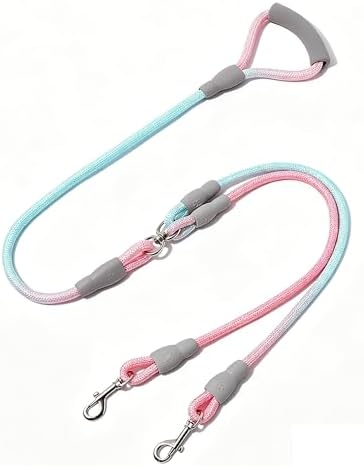 Double Dog Leash for Two Dogs Walking & Training Trangle Free by Unknown