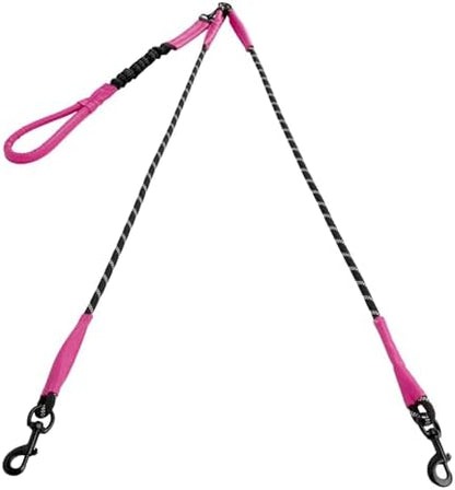 Pieviev Double Dog Leash for 2 Medium&Large Dogs, Longer Coupler, No Tangle by Pieviev