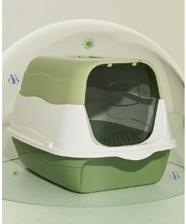 Large Covered Litter Box With Lid - Image 5