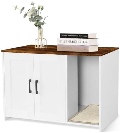 DWANTON Cat Litter Box Enclosure, by DWANTON