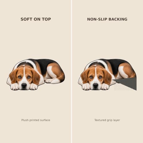 3D Realistic Dog Shaped Bath Mat & Floor Rug - Image 5