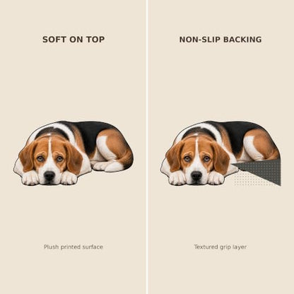 3D Realistic Dog Shaped Bath Mat & Floor Rug - Image 5