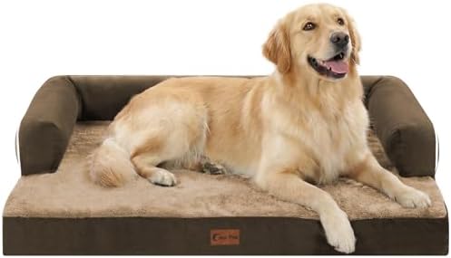 Orthopedic Washable Dog Bed for Large Dogs by CasaPaw