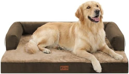 Orthopedic Washable Dog Bed for Large Dogs by CasaPaw