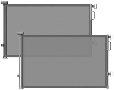 Retractable Baby Gates 2 Pack by Cideny