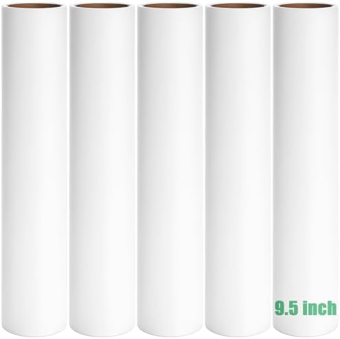 9.5 inch Lint Roller Refills Only, Fit by MINGRACE