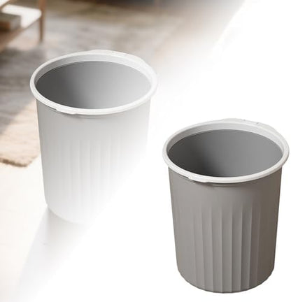Bathroom Garbage Can, Lightweight Durable Striped Garbage Cans - Image 3