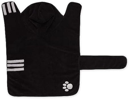 Bone Dry Pet Robe Collection Embroidered Absorbent Microfiber Bath Robe - Image 2