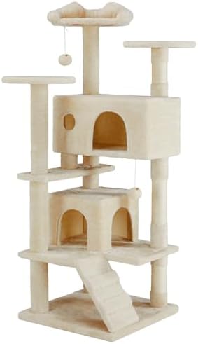 Sweetcrispy 54-inch Cat Tree Tower by Sweetcrispy