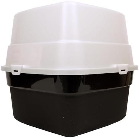 Nature's Miracle Advanced Hooded Corner Cat Litter Box - Image 2