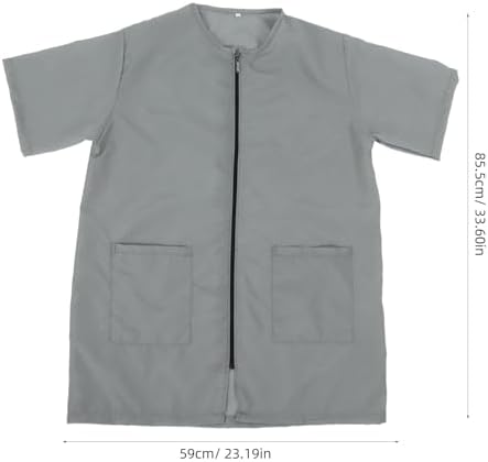 Waterproof PET Grooming Workwear Apron, Anti Static Polyester Long Sleeve - Image 2