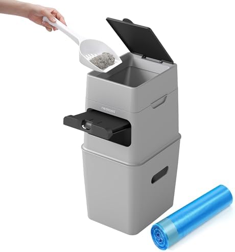 Neakasa PooGuard Litter Disposal Bin, 9.2L Trash Can - Image 2