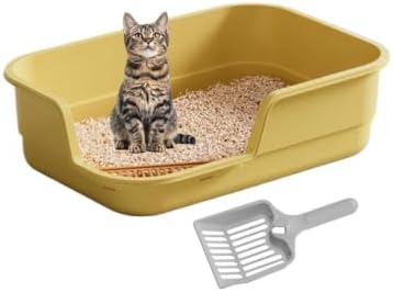 Semi Enclosed Litter Box Large by Unknown