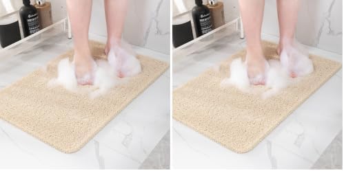 Hargiis Non Slip Bathtub Mat, Anti Slip Shower Mat, Fast Drying Bath Tub Mats by Hargiis