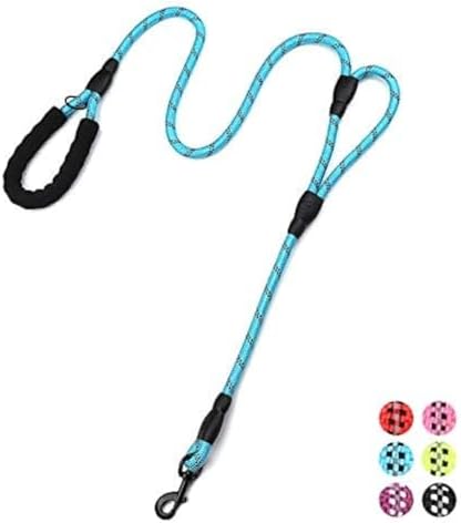 Plutus Pet Rope Dog Leash 6ft Long, Traffic Padded Two Handle, Heavy Duty by PLUTUSPET