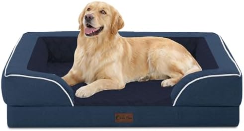 Waterproof Orthopedic Dog Bed for Large Dogs by CasaPaw