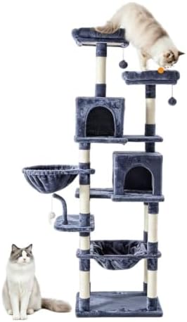 DUMOS Tall 71 inch Cat Tree Tower by DumosLifestyle